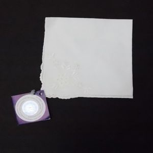 Bordado Da Madeira Wedding Handkerchief Handmade